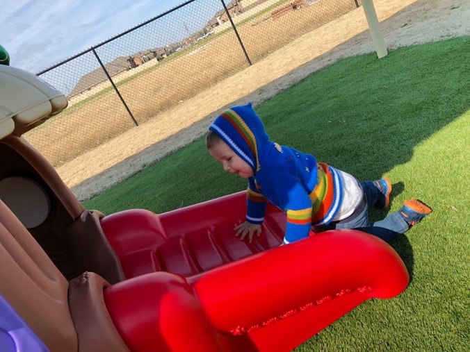 Children in action
